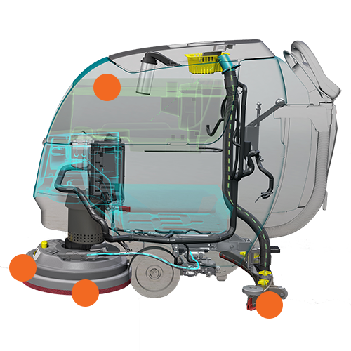 картинка Поломоечная машина Tennant T300 Drive фото 7 картинка Поломоечная машина Tennant T300 Drive фото 7