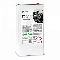фото Полироль-очиститель пластика Grass Polyrol Glossy глянцевый блеск (канистра 5 кг)