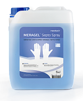 фото MERAGEL Septo Spray (Сэпто Спрей) - Средство для гигиенической дезинфекции рук и поверхностей, 5 л