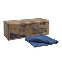 фото Салфетки из микрофибры Kimberly-Clark 7589 KIMTECH (синие)