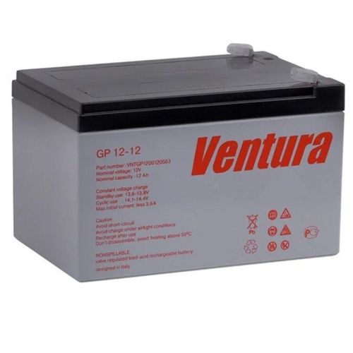 фото Свинцово-кислотная батарея Ventura GP 12-12 фото 2 Свинцово-кислотная батарея Ventura GP 12-12 фото 2