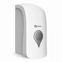 фото Пластиковый диспенсер ручной для мыла пенка Grass IT-0637 белый