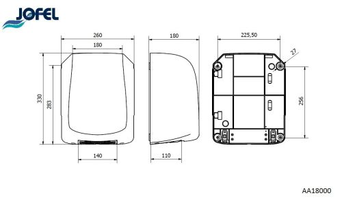 картинка Электросушилка Jofel AVE AA18000 фото 2 картинка Электросушилка Jofel AVE AA18000 фото 2
