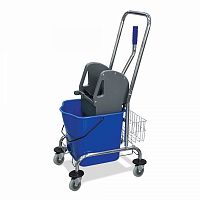 фото Тележка уборочная с корзиной Grass AF08082 23 л