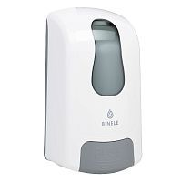фото Диспенсер BINELE mBase для жидкого мыла картриджный (белый)